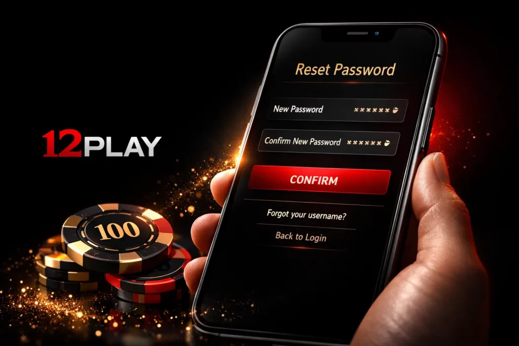 12play Resetting a Forgotten Password